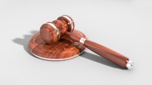 gavel congregational meeting stock photo