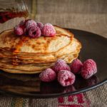 pancake royalty free stock photo