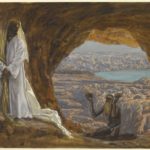 Jesus in the wilderness Lent