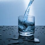 water glass stock photo