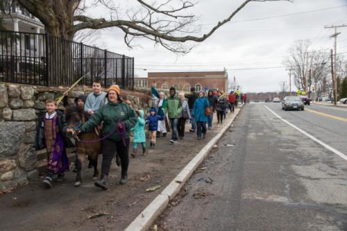 Palm Sunday service, and parade 2018 photo